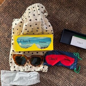 Clare V Tortoise Sunglasses